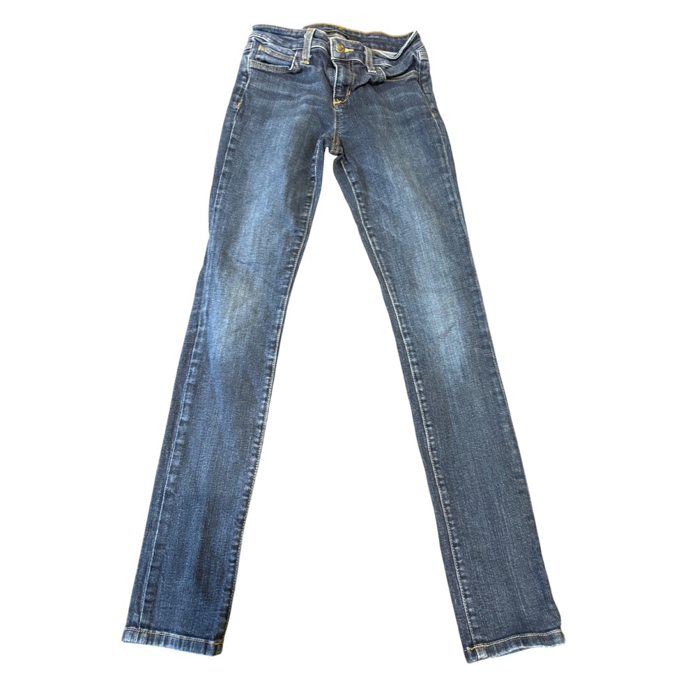 Joe's Jeans Women's Size 24 Blue Mid Rise‎ Skinny Leg Denim Jeans